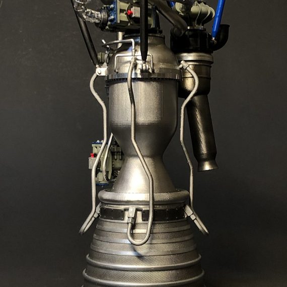 Merlin 1C - rocket engine scale model kit 1/12 - Accuraspacemodels