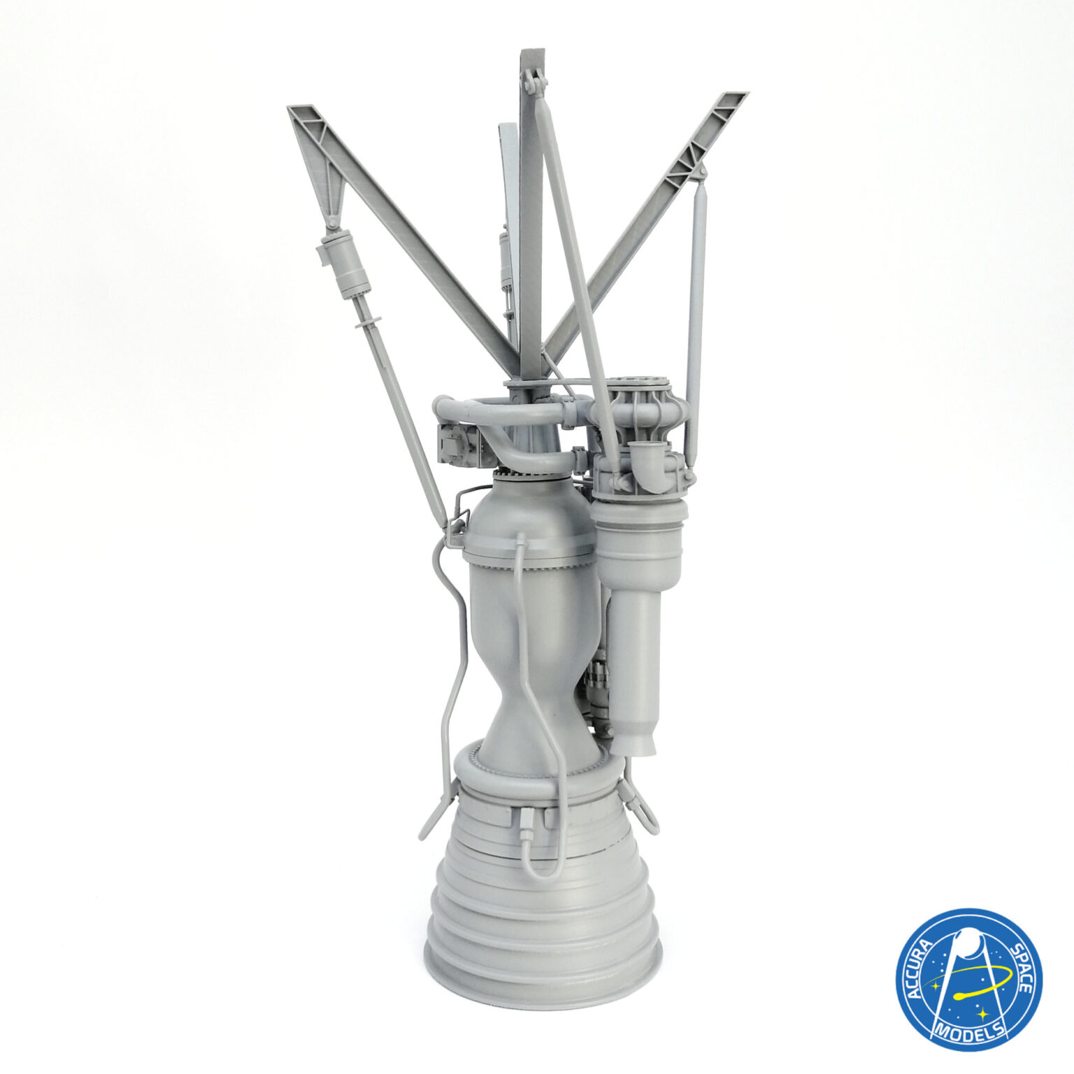 Merlin 1C - rocket engine scale model kit 1/12 - Accuraspacemodels