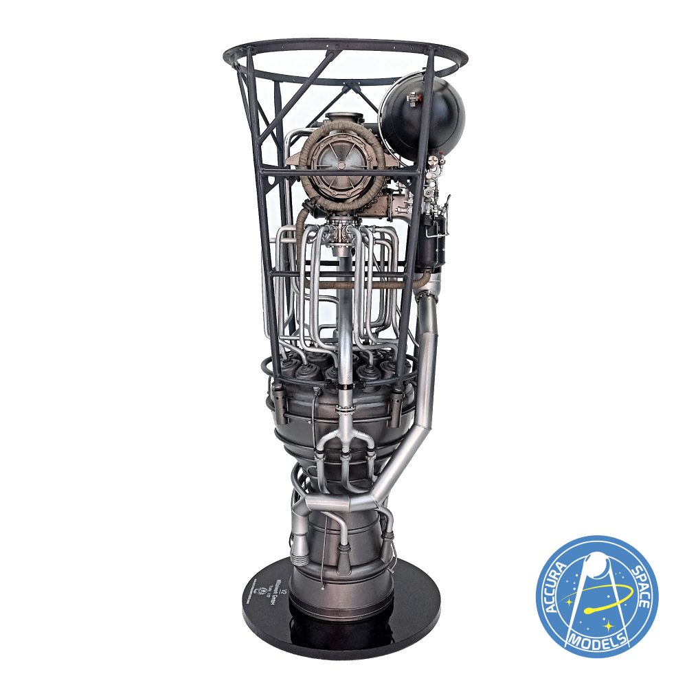 V2 ROCKET ENGINE READY TO BE DISPLAYED MODEL 1/12 SCALE Rocket